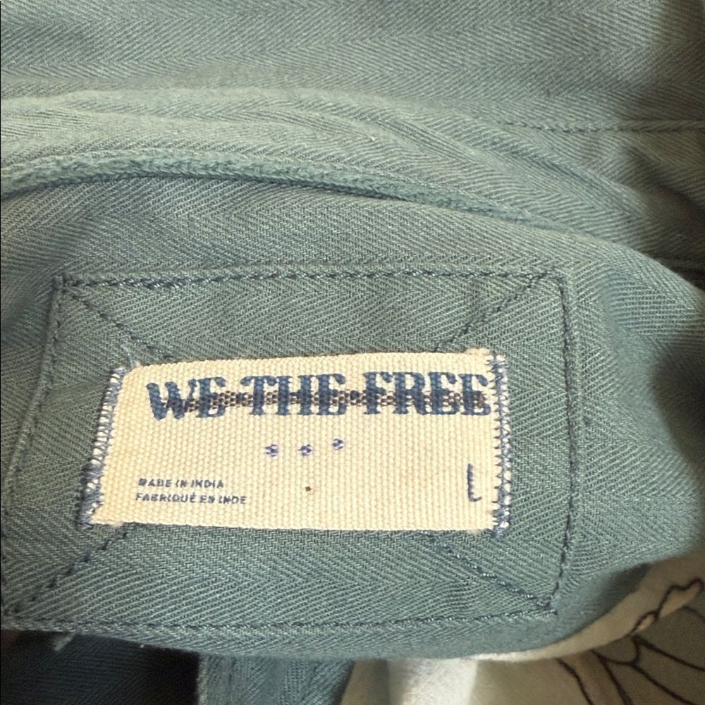 FREE PEOPLE We The Free Pressed in Flowers Embroidered Floral Kimono Jacket - Picture 11 of 11